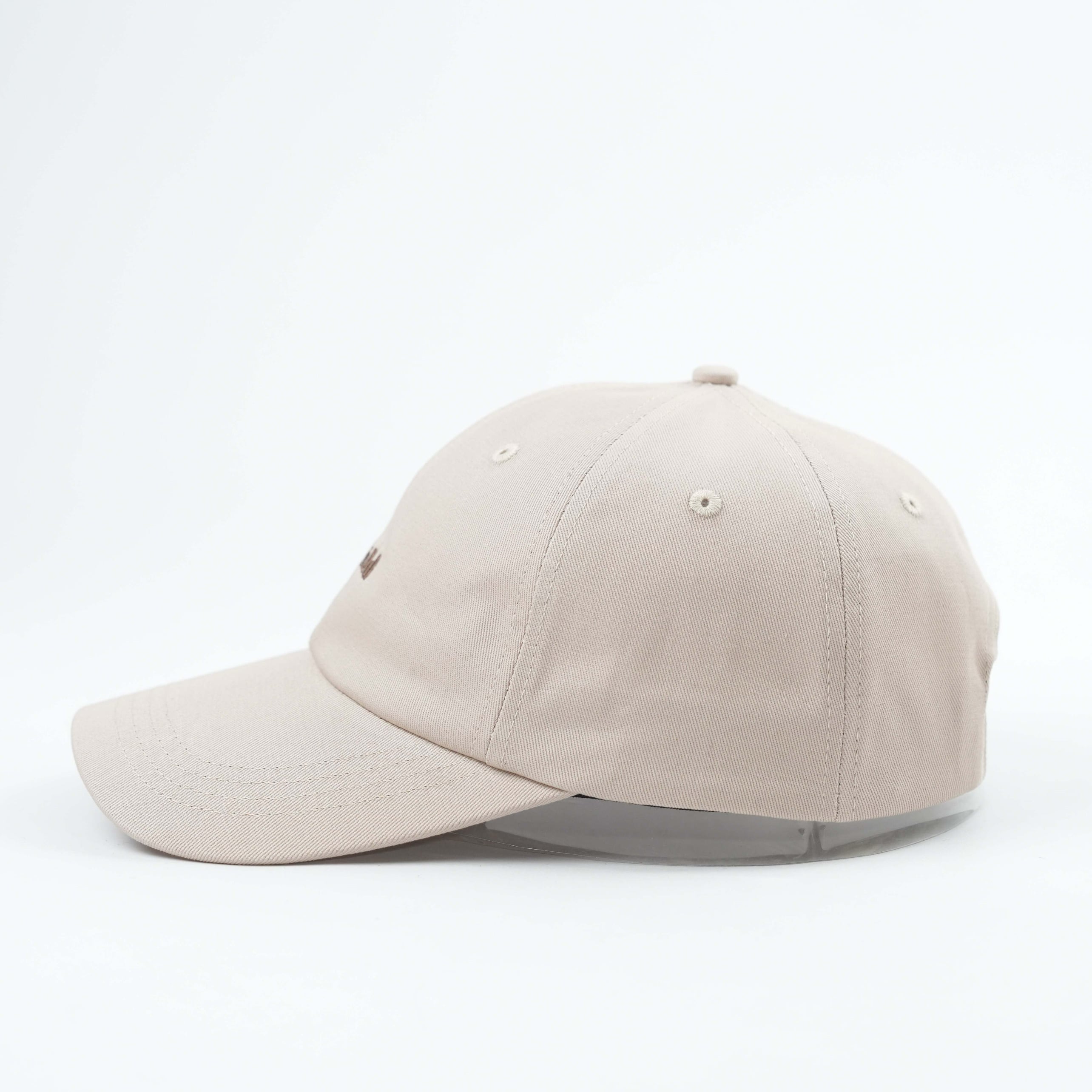 Wiild Swimwear Mahua Cap in beige color viewed from the side