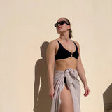 Mocona Sarong - Champagne Crinkle