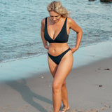 Rhine Plunge Top - Black