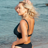 Rhine Plunge Top - Black