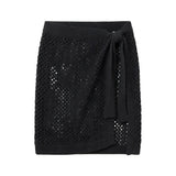Tugela Knitted Sarong - Black