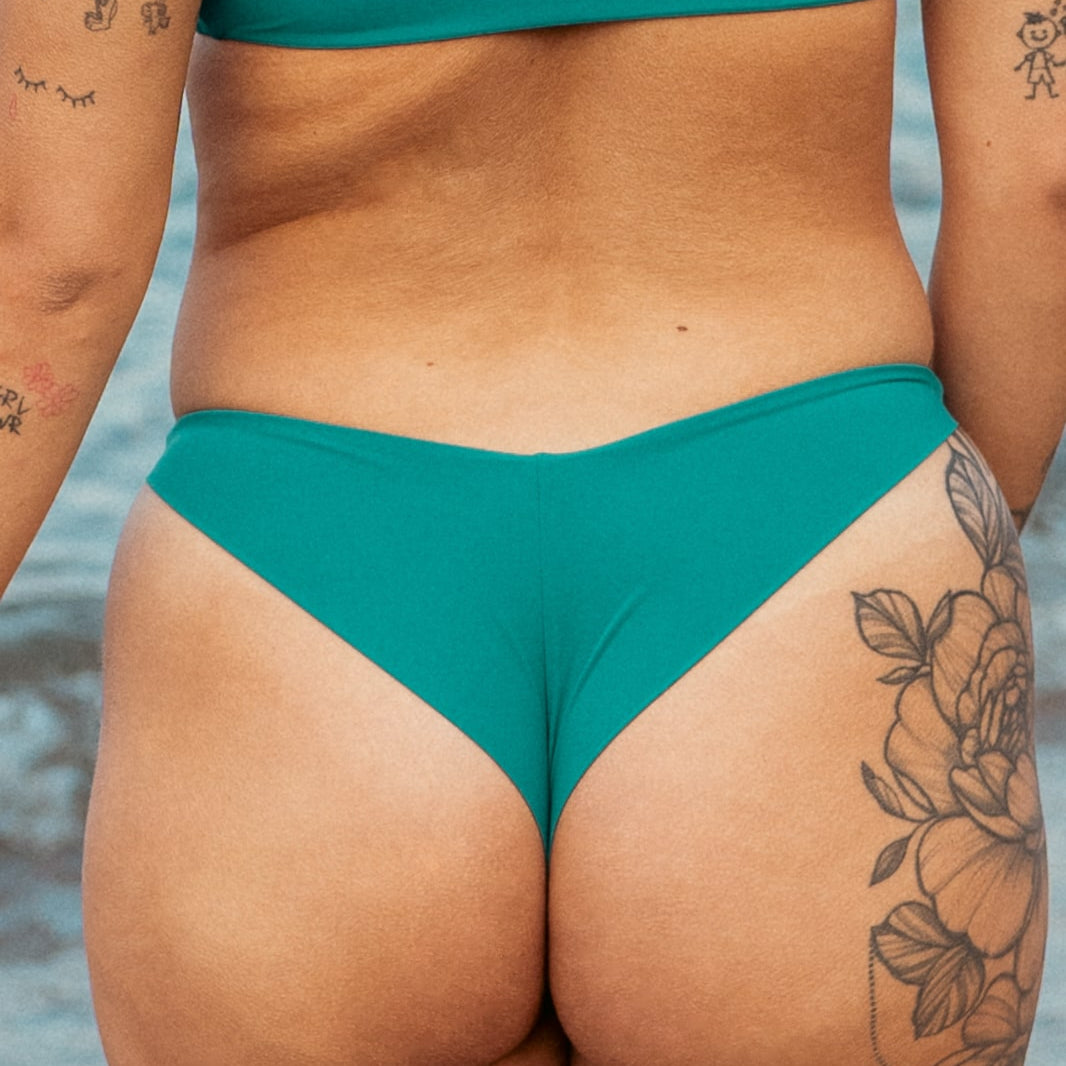 Grøn brazilian bikini bund til kvinder